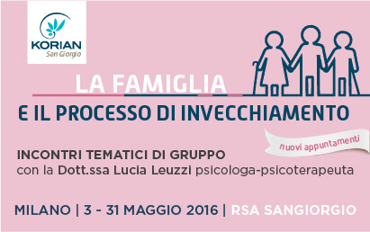 La famiglia e il processo di invecchiamento: nuovi appuntamenti